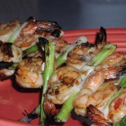 Garlic Skewered Shrimp recipe