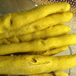 Cornmeal Sweet Potato Breadsticks recipe