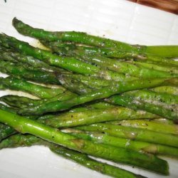 Asparagus With Nutmeg Butter recipe