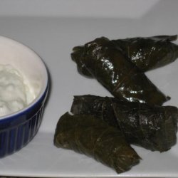 Dolmas-Grape Leaves Stuffed With Fragrant Rice recipe