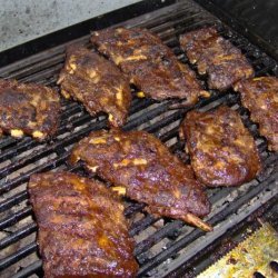 Spicy Korean Glazed Pork Ribs recipe