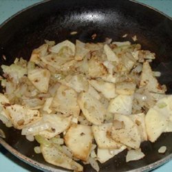 Celeriac (Celery Root), Onions & Lemon recipe