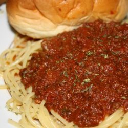 Bea's Italian Style Spaghetti Sauce recipe