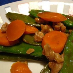 Asian Snow Peas and Carrots recipe