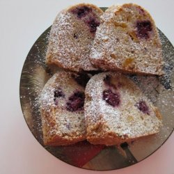 Blueberry Peach Pound Cake recipe