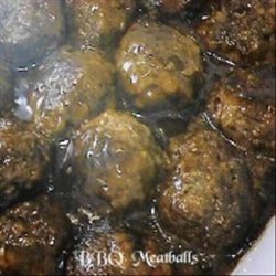 BBQ Meatballs Crock Pot Style recipe