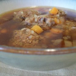 Simplified Traditional Albondigas Soup recipe