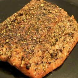 Salmon Au Poivre recipe