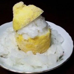 Lemon-Ginger Ice in Lemon Cups recipe