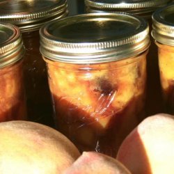 Crock Pot Spiced Peaches in Brandy recipe