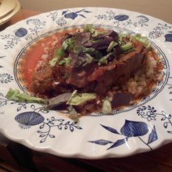 Crock Pot Salsa Steaks recipe