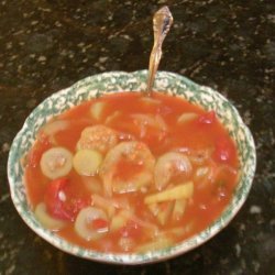 Stewed Tomatoes and Cucuzza recipe