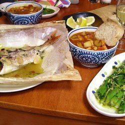 Herbed Grilled Tuna in Foil (Pesce al Cartoccio) recipe