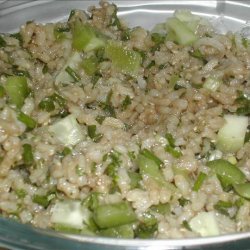 Spicy Brown Rice Salad recipe