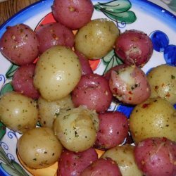 Garlic Mini Potatoes recipe