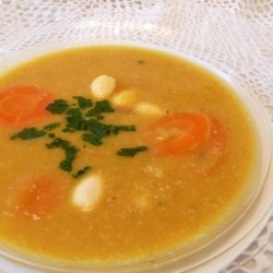 Carrot and Almond Soup (Vegan) recipe