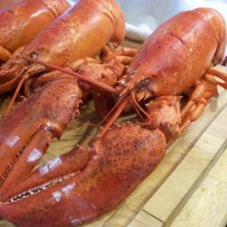 Cracked Lobster With Drawn Butter and Lemon recipe
