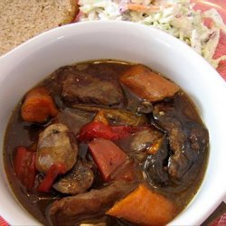 Crock Pot Beef and Mushroom Stew recipe