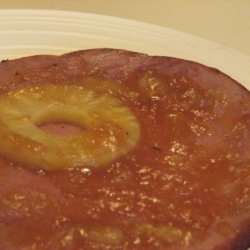 Sweet and Sour Pineapple Ham Steaks recipe