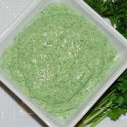 Spinach-Garlic Dip With Pita Triangles & Veggies recipe