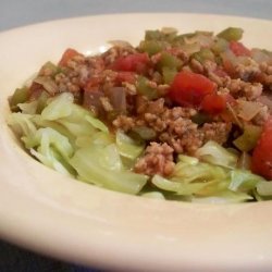 Cabbage With Meat Sauce recipe