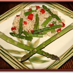 Israeli Couscous With Asparagus recipe