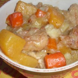 Rutabaga and Chicken Stew recipe