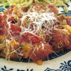 Scalloped Tomatoes With Parmesan recipe