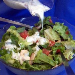 Spring Salad With Chive Blossom Dressing recipe