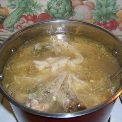 Turkey & Homemade Noodle Soup recipe