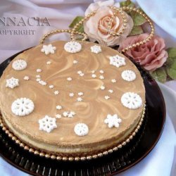 Almond Coffee Cheesecake for Anna recipe