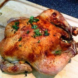 Roasted Chicken With Lemon, Garlic and Thyme recipe