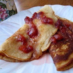 Dee's Applesauce Sour Cream Pancakes recipe