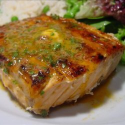 Grilled Salmon With Chipotle-Herb Butter recipe
