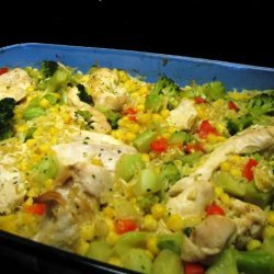 Chicken Tenderloins and Veggies recipe