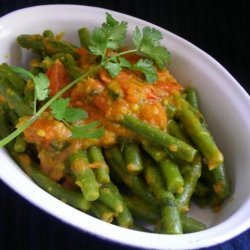 Long Beans With Tomatoes recipe