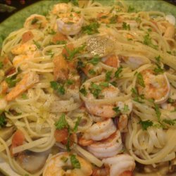 Italian Shrimp Fettuccine recipe