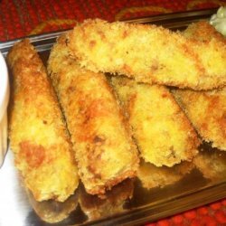 Korroke with Tonkatsu Sauce (Japanese Potato Croquettes with Eas recipe