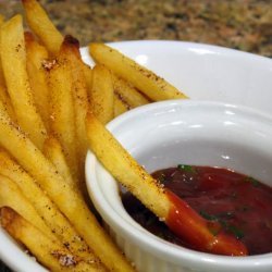 Red Chile Salt & Cilantro Ketchup For French Fries recipe
