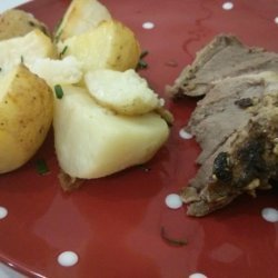 Rosemary Roast Lamb With Herbed Potatoes recipe