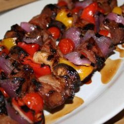 Oriental Shrimp & Steak Kabobs recipe