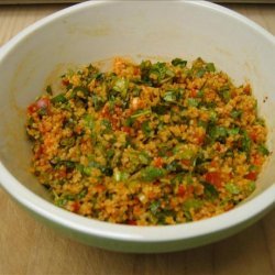 Kisir (Turkish Bulgur Wheat Salad) recipe