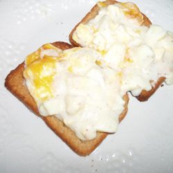 Gratin Eggs on Toast recipe