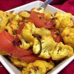 Braised Cauliflower and Tomatoes recipe