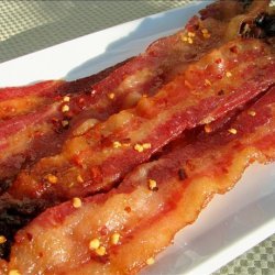Red Chile-Glazed Bacon recipe