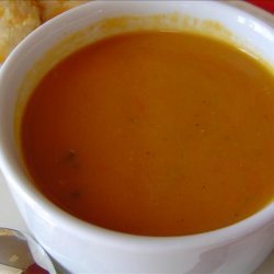 Roasted Tomato Soup With Fresh Basil recipe