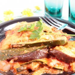 Eggplant and Zucchini Casserole recipe