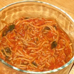 Easy, One-Dish Spaghetti Bolognese recipe