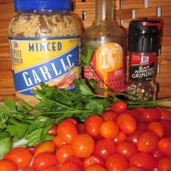 Cherry Tomatoes With Parsley recipe