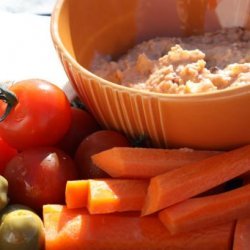 Weight Watchers Smoky Bean Dip With Crudites 2.5 Points recipe